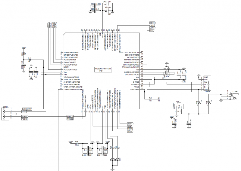 PIC32 SPI Catcatcat electronics