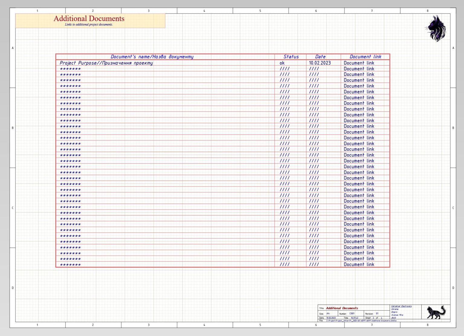 Altium Designer first project | Catcatcat electronics